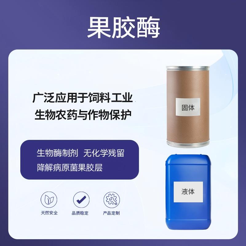 奕达酶 高活性果胶酶 农用果胶酶 内切聚半乳糖醛酸酶 植物细胞壁降解酶 果胶水解酶