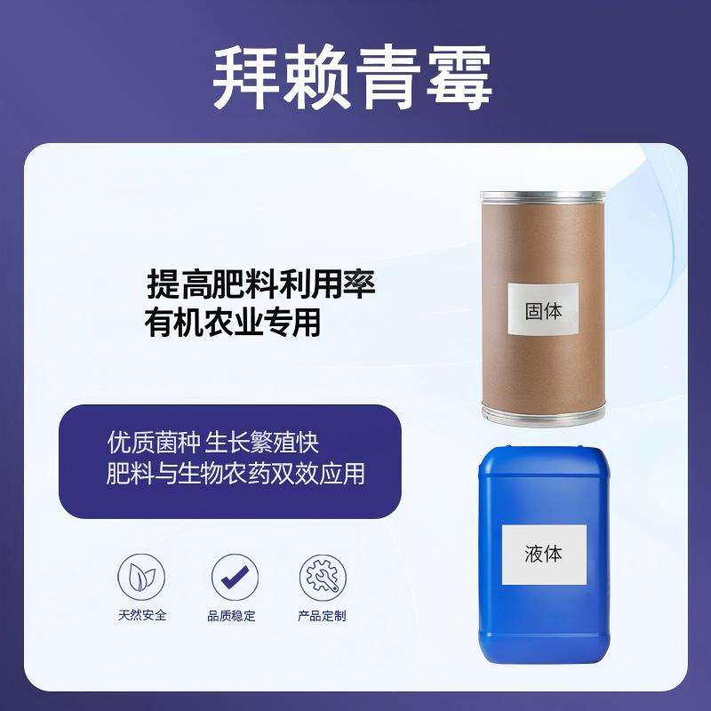奕达酶 拜赖青霉 产孢能力强 解磷解钾菌剂 绿色农业专用菌剂 土壤磷钾活化菌 生物防治与生物肥料